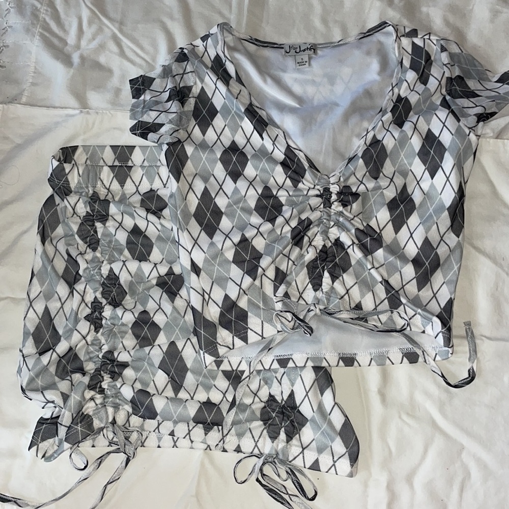argyle two piece set